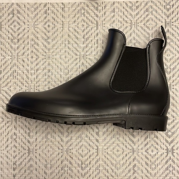 Olds Navy, Water repellent pull on rain boots, 10 - Picture 4 of 7